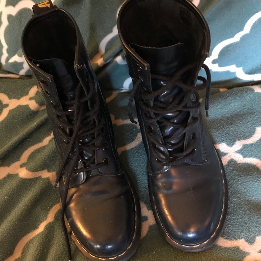Women’s Doc Martens Navy Boots